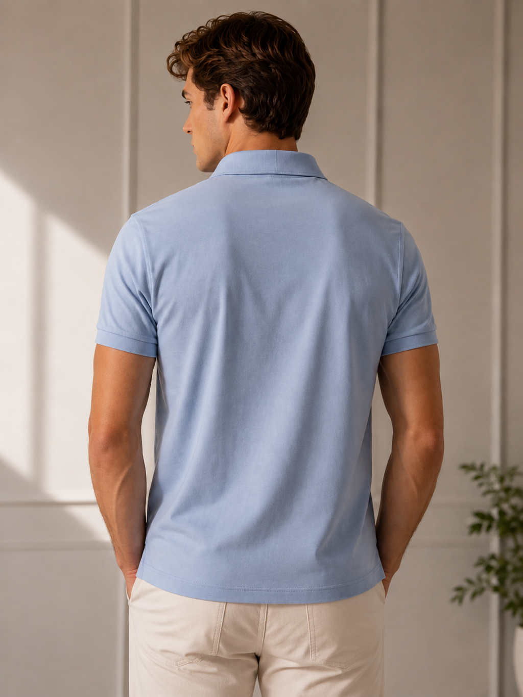Polo Ralph Lauren Light Blue Polo Shirt – Size L Tal