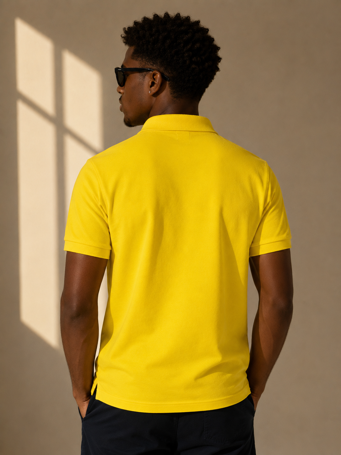 Polo Ralph Lauren Yellow Polo Shirt Size M