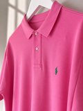 Polo Ralph Lauren Pink Long Sleeve Polo Shirt Size 2XLT