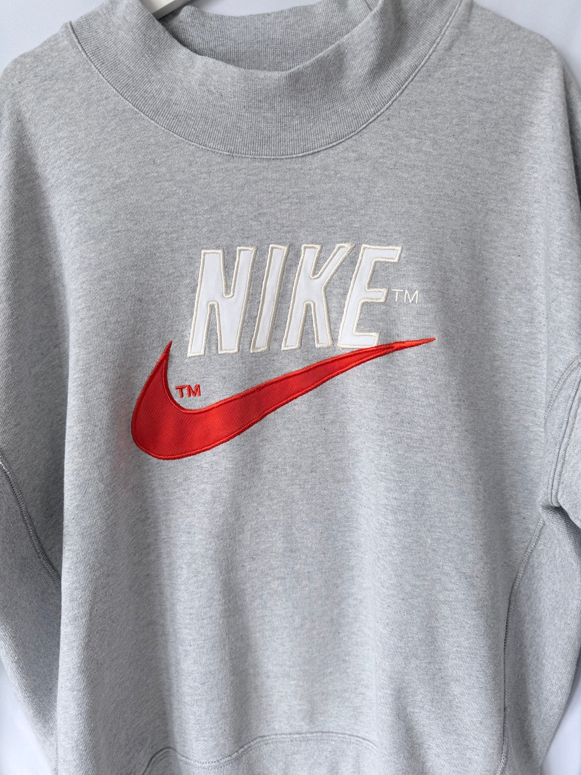 Nike grey vintage sweatshirt front