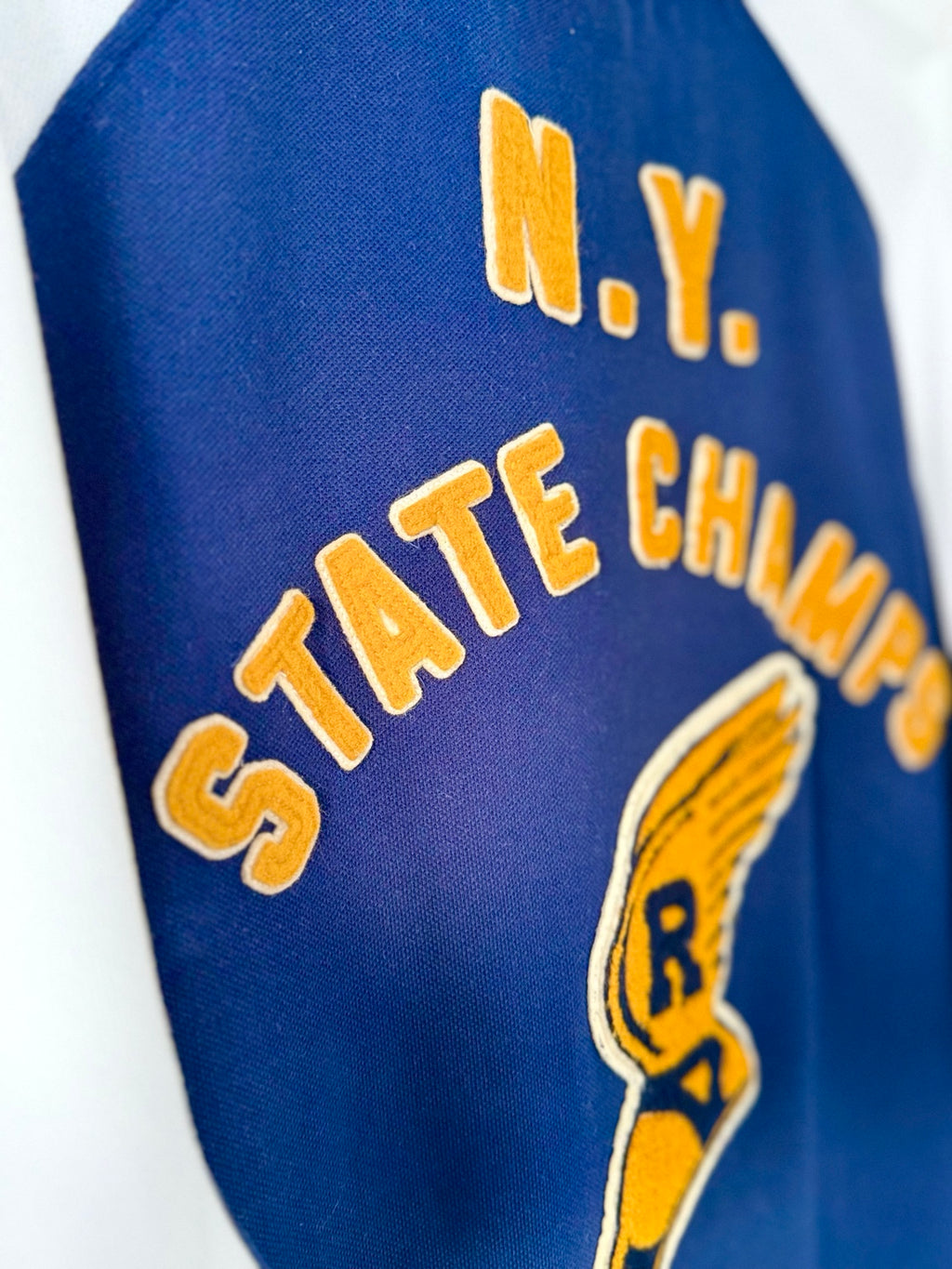Polo Ralph Lauren varsity polo back lettering detail