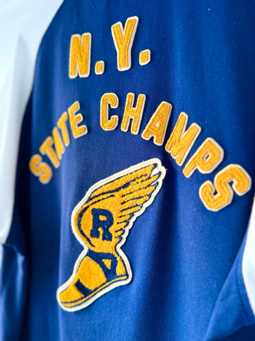 Polo Ralph Lauren varsity polo winged foot back patch detail